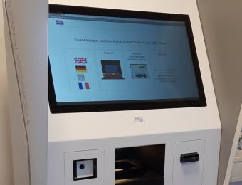 Aanmeldzuilen: meld u zelf aan voor uw afspraak, operatie of opname
