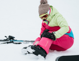 Botbreuk op de piste? Overleg met een Nederlandse traumachirurg